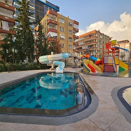 10 этаж 2 Bed Cebeci Towers * 알란야