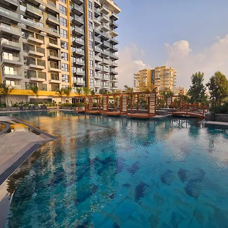 10 этаж 2 Bed Cebeci Towers * Алания